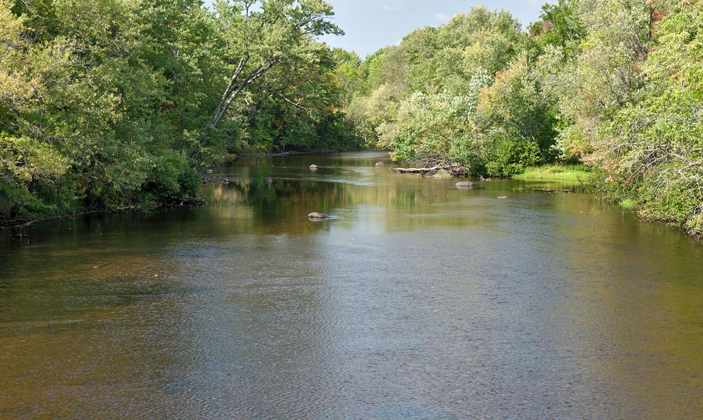 Peshtigo River whitewater paddle trail image