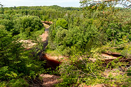 Copper Falls State Park Photo, 6695