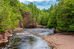 Copper Falls State Park Photo, 6836